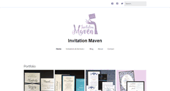 Desktop Screenshot of invitationmaven.com