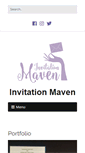 Mobile Screenshot of invitationmaven.com